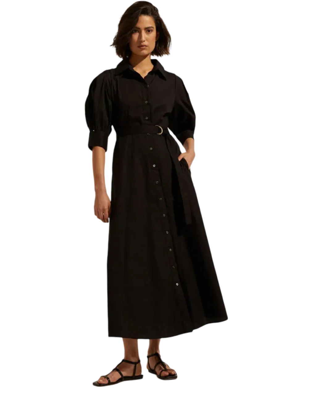 Size 0 (XS) | Zoe Kratzmann Cotton Midi Shirt Dress