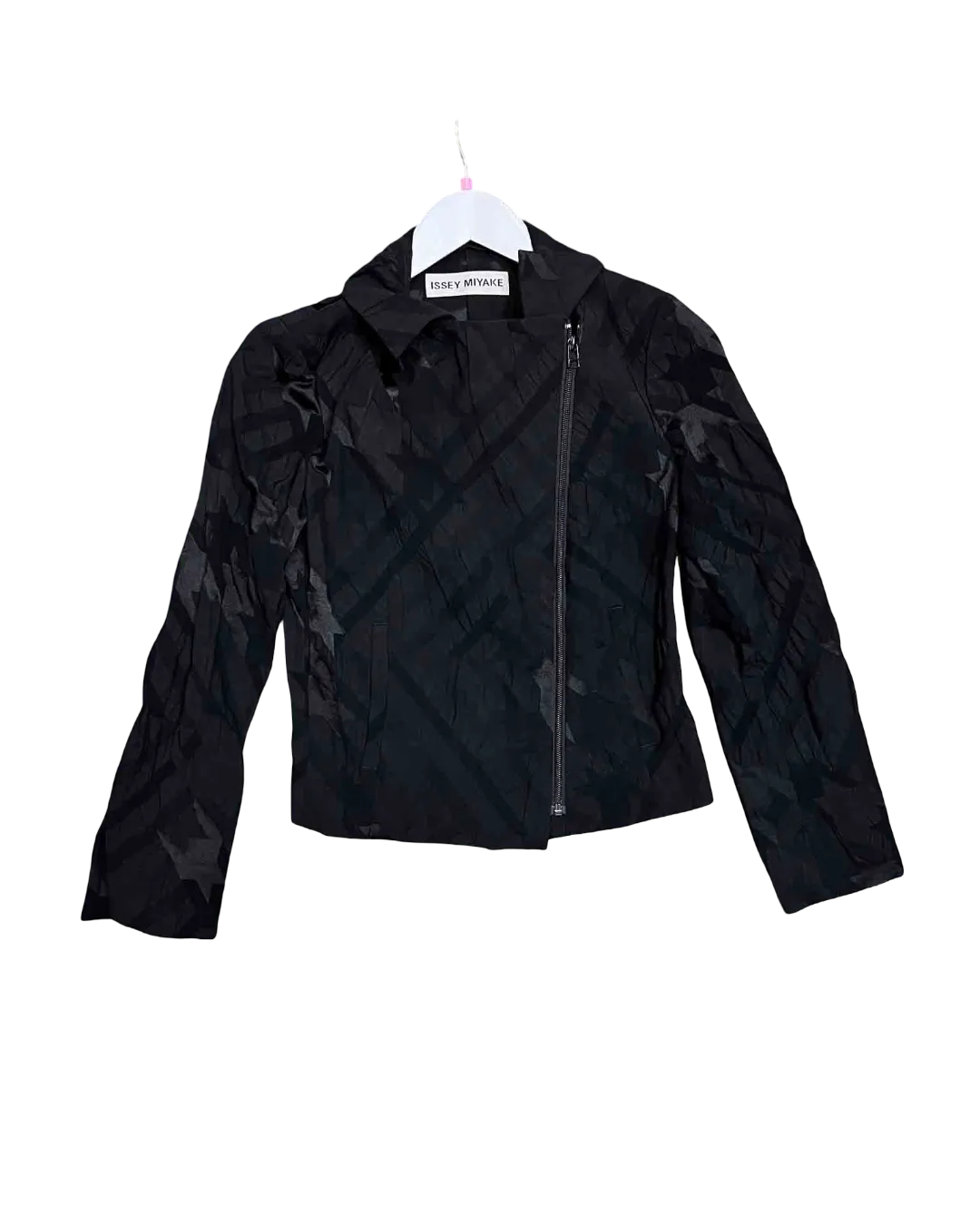 Size 1 (XS/S) | Issey Miyake Crinkled Zip-Up Jacket