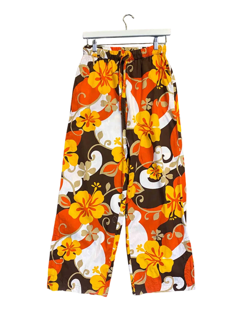 Size 10 | Faithful the Brand Floral Cotton Pants