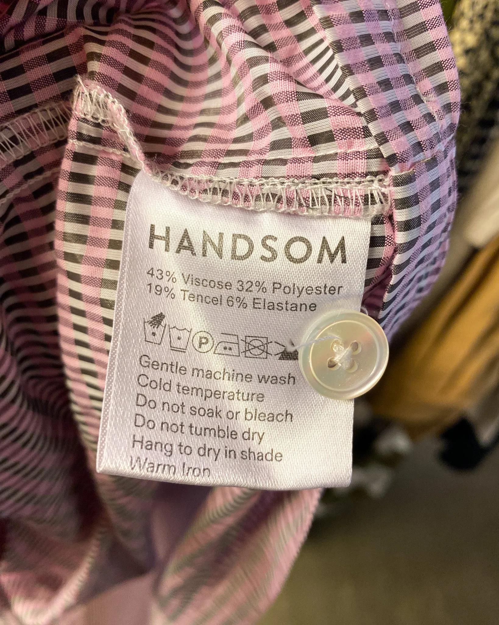 Size 10 | Handsom Frill Collar Seersucker Dress