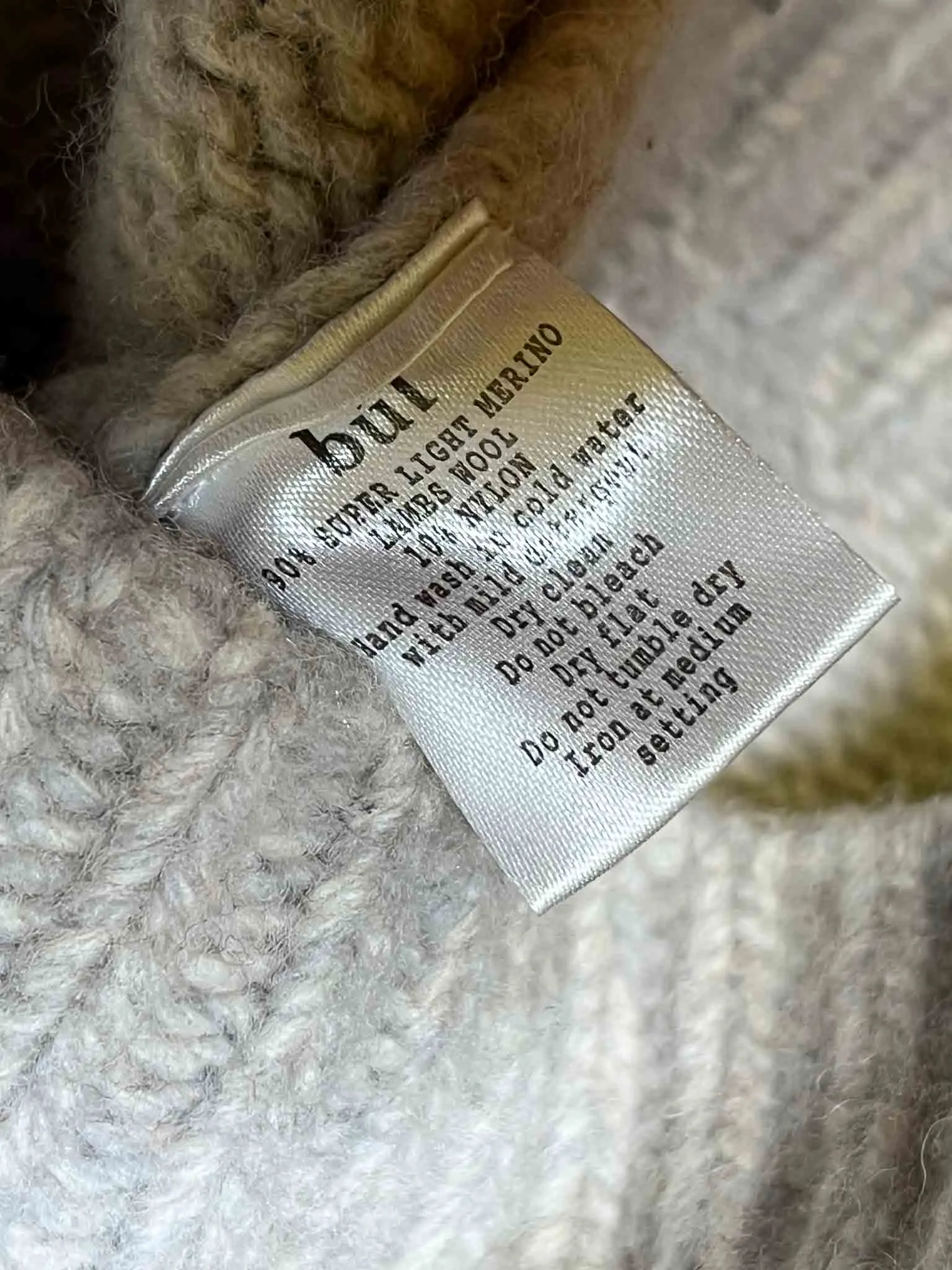 Size 12 | Bul Merino Wool Knit Jumper