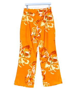 Size 14 | Aere Orange Linen Pants With Tags