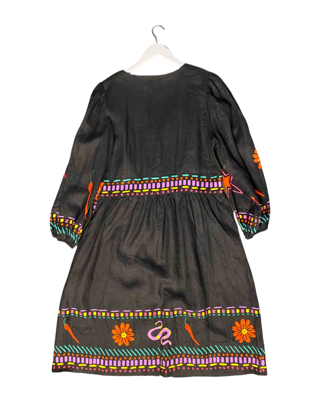 Size 18 | Gorman Green Linen Fuego Dress