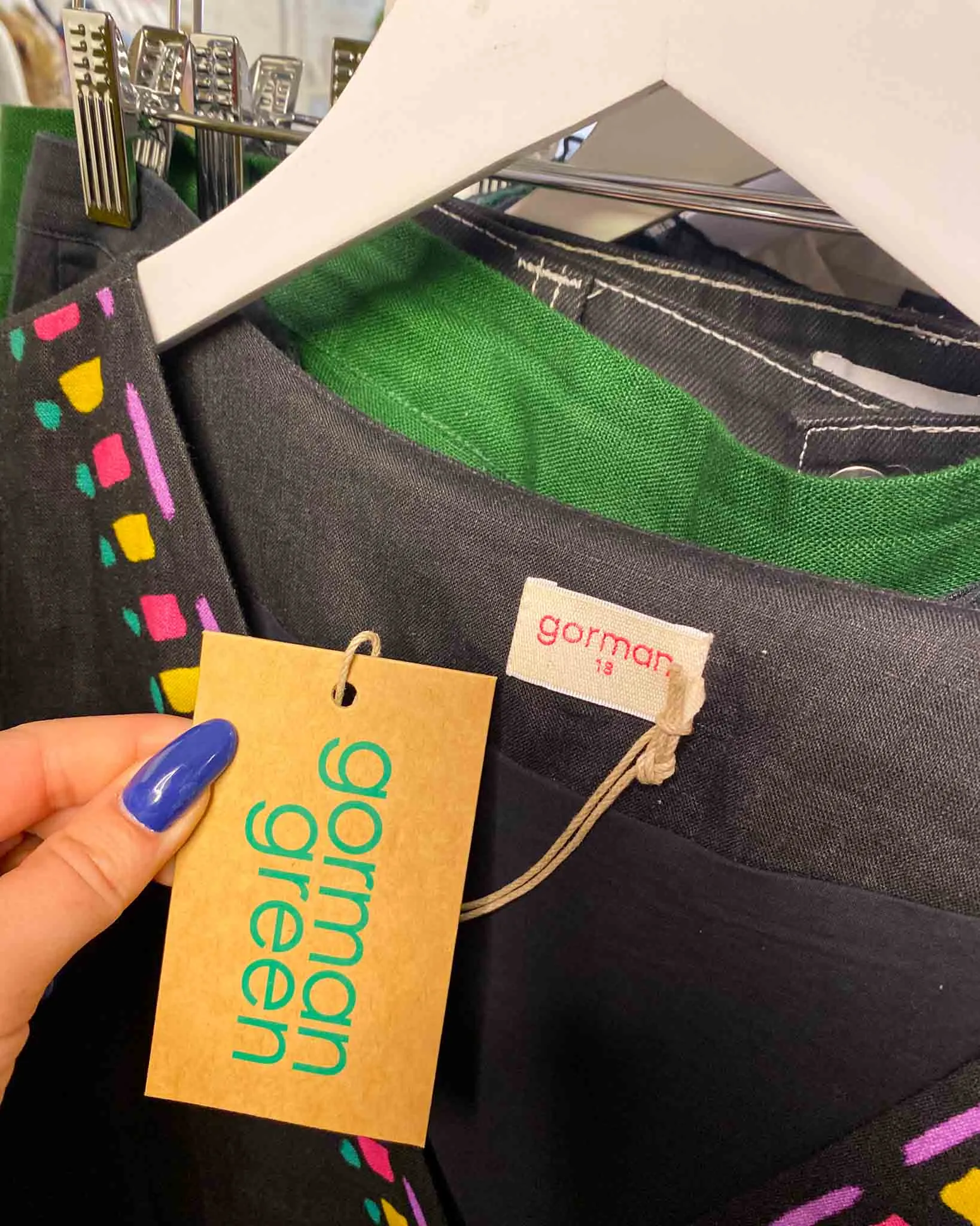 Size 18 | Gorman Green Linen Fuego Dress