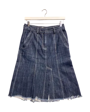 Size 2 (10) | Lee Mathews Denim Midi Skirt