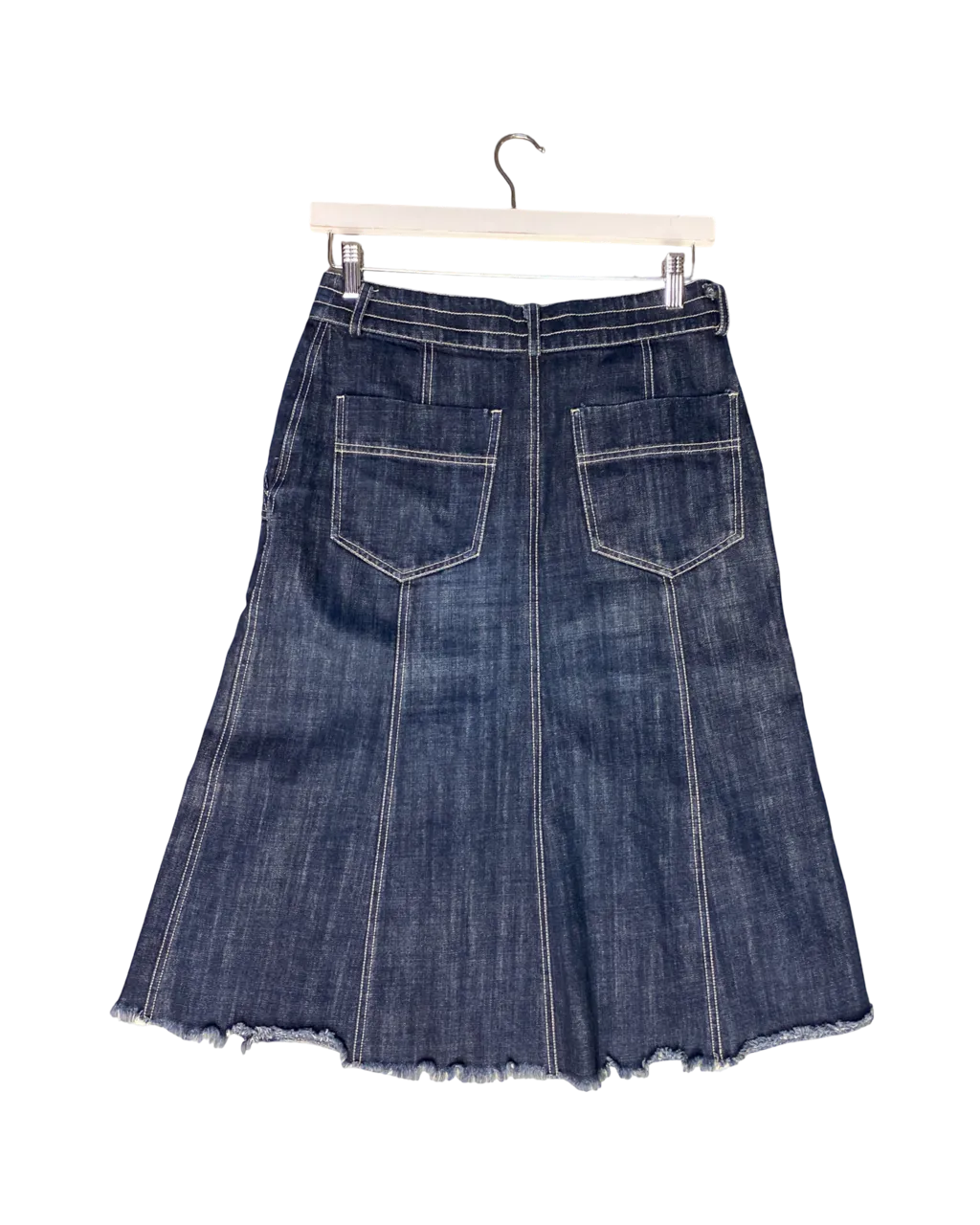 Size 2 (10) | Lee Mathews Denim Midi Skirt