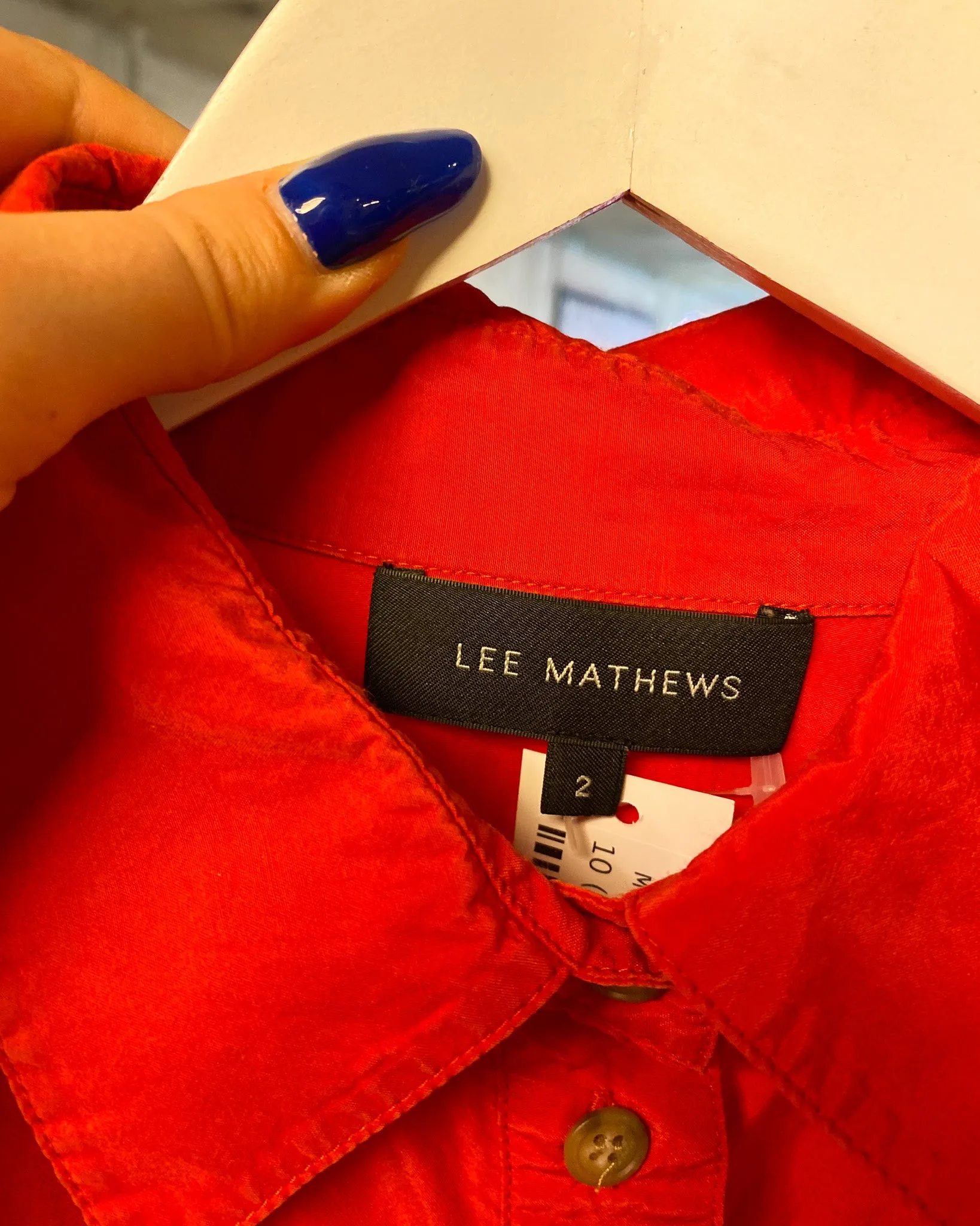 Size 2 (10) | Lee Mathews Silk Blend Maxi Dress