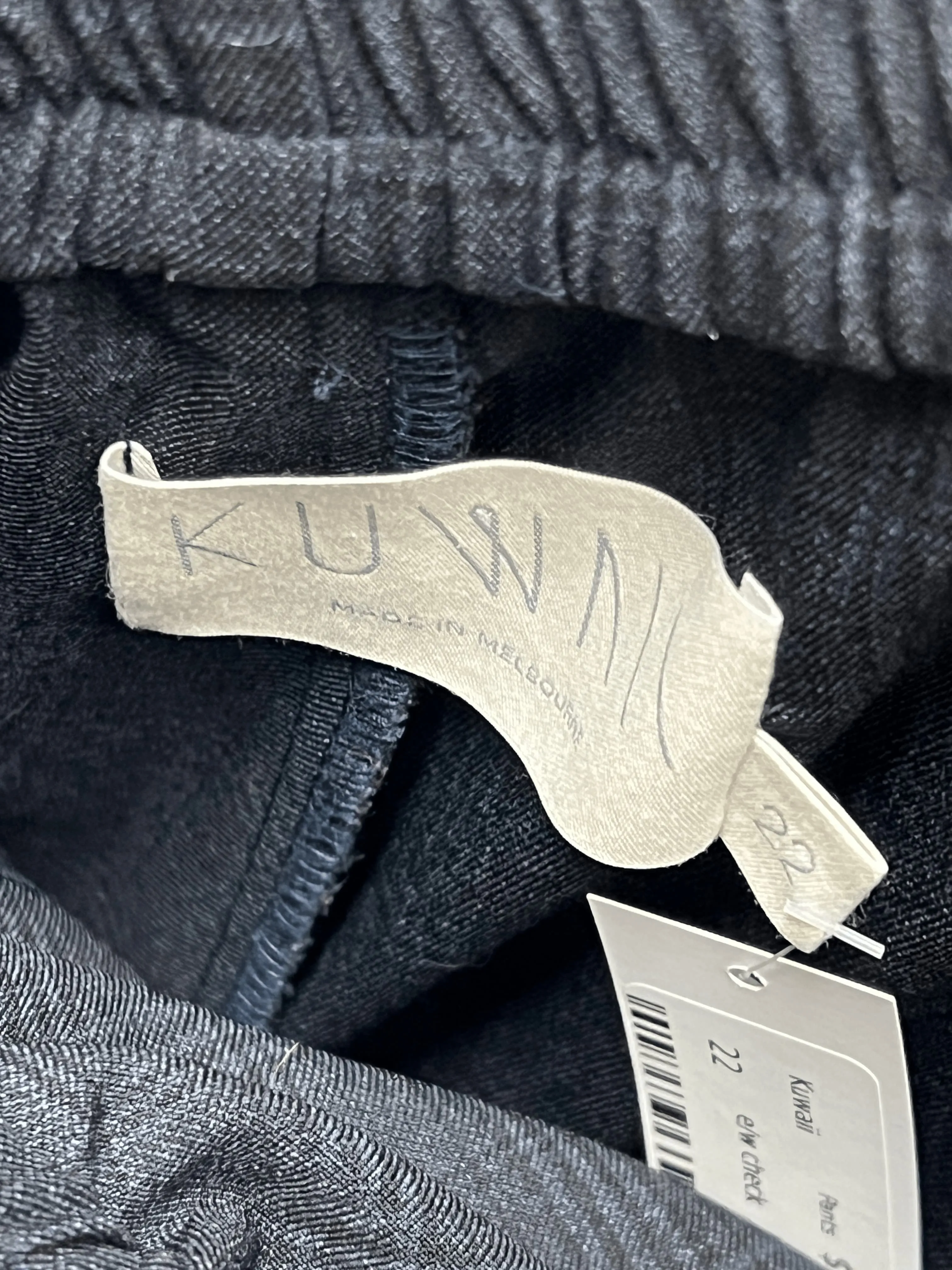 Size 22 | Kuwaii Check Tapered Pants