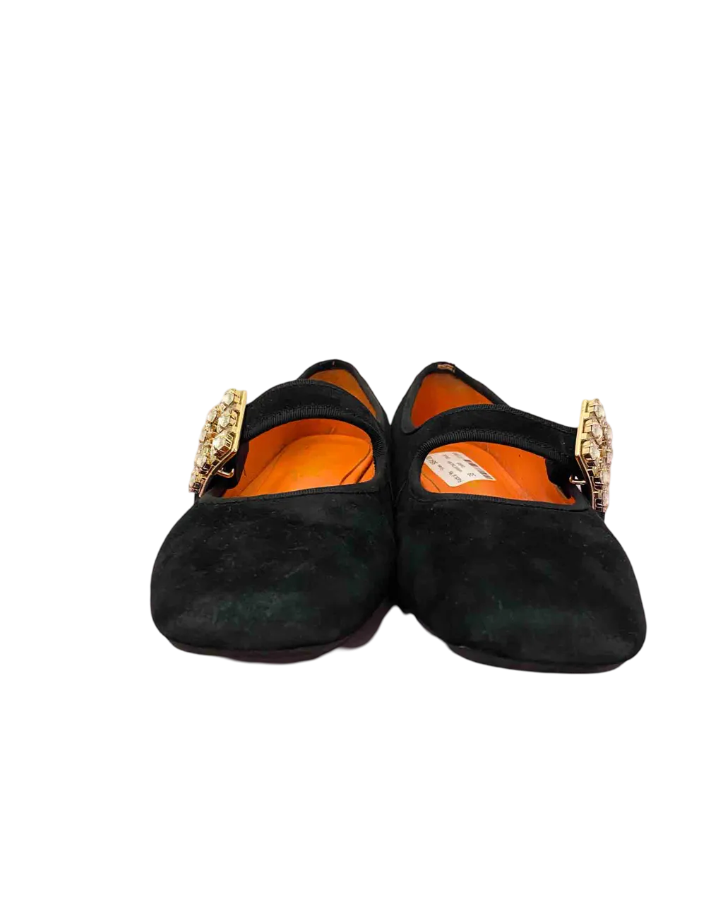 Size 38 | Radical Yes Jewelled Buckle Flats