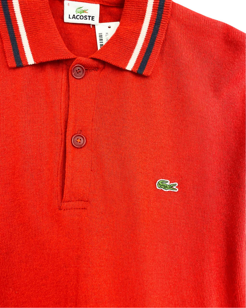 Size 4 (XL) | Lacoste Knit Polo Shirt