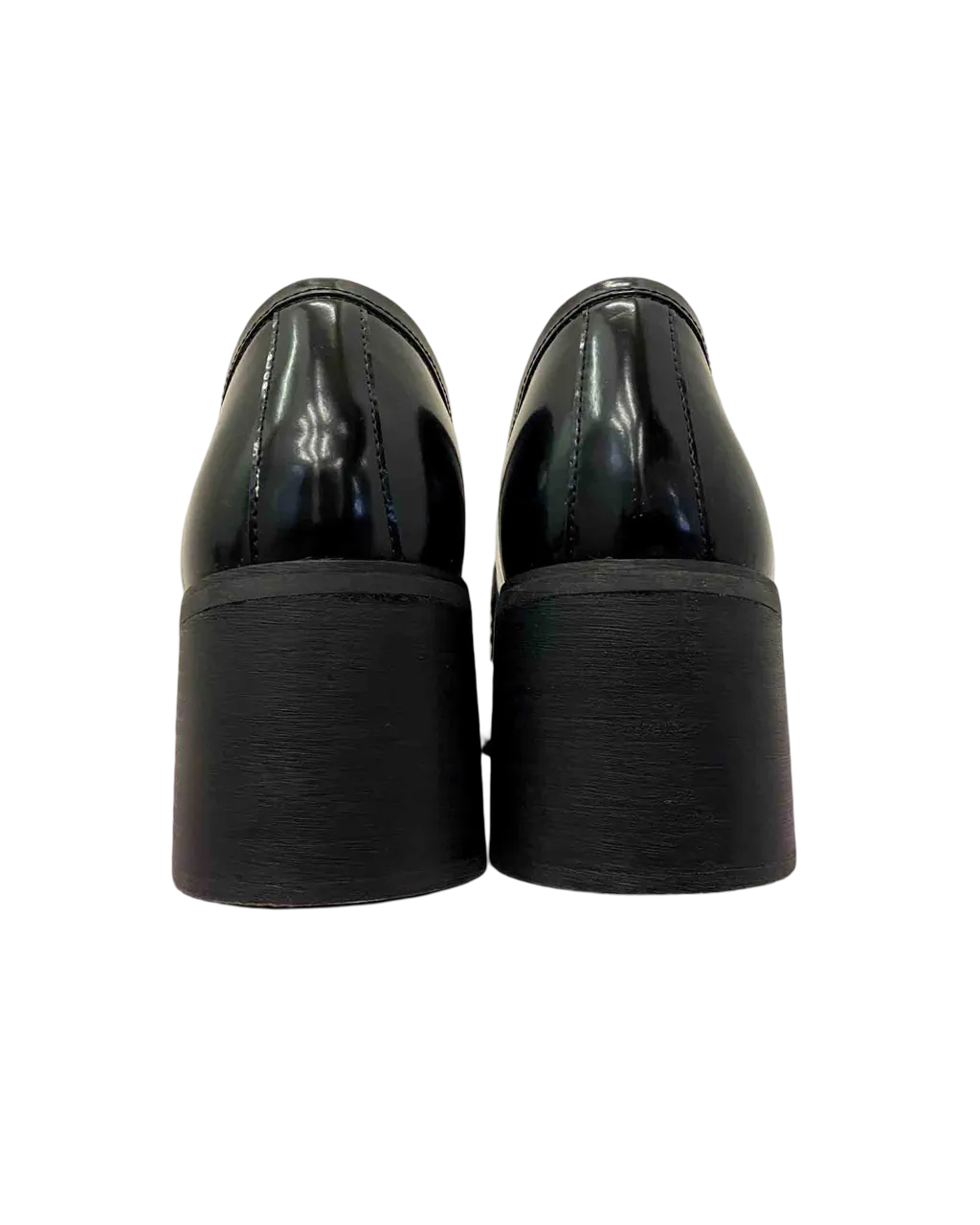 Size 40 | Tony Bianco Patent Heeled Loafers