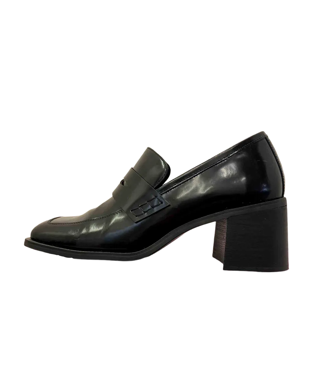 Size 40 | Tony Bianco Patent Heeled Loafers