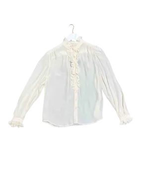 Size 44 (M) | Twinset Ruffle Blouse Top