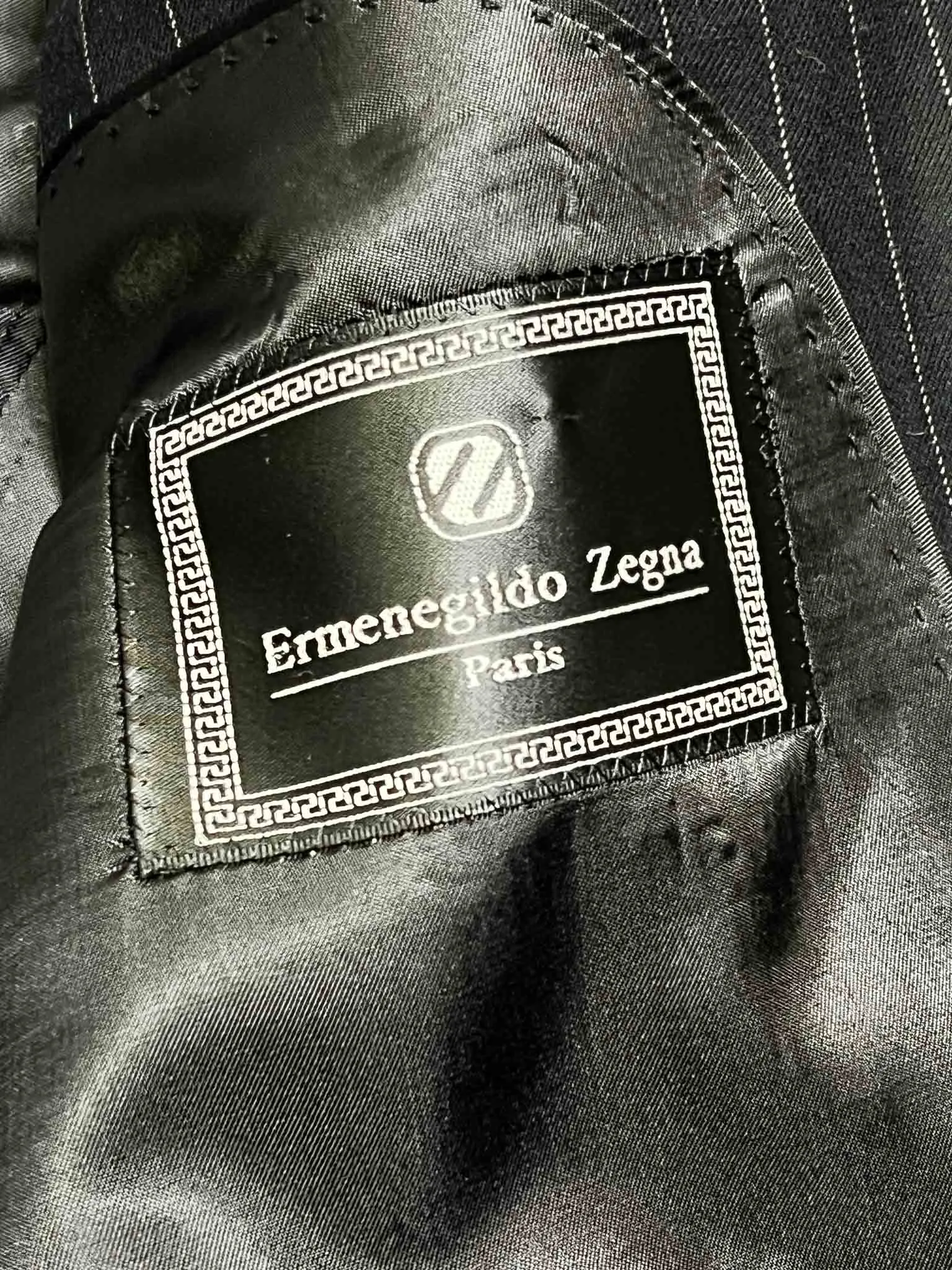 Size 56 (L/XL) | Ermenegildo Zegna Pinstripe Blazer