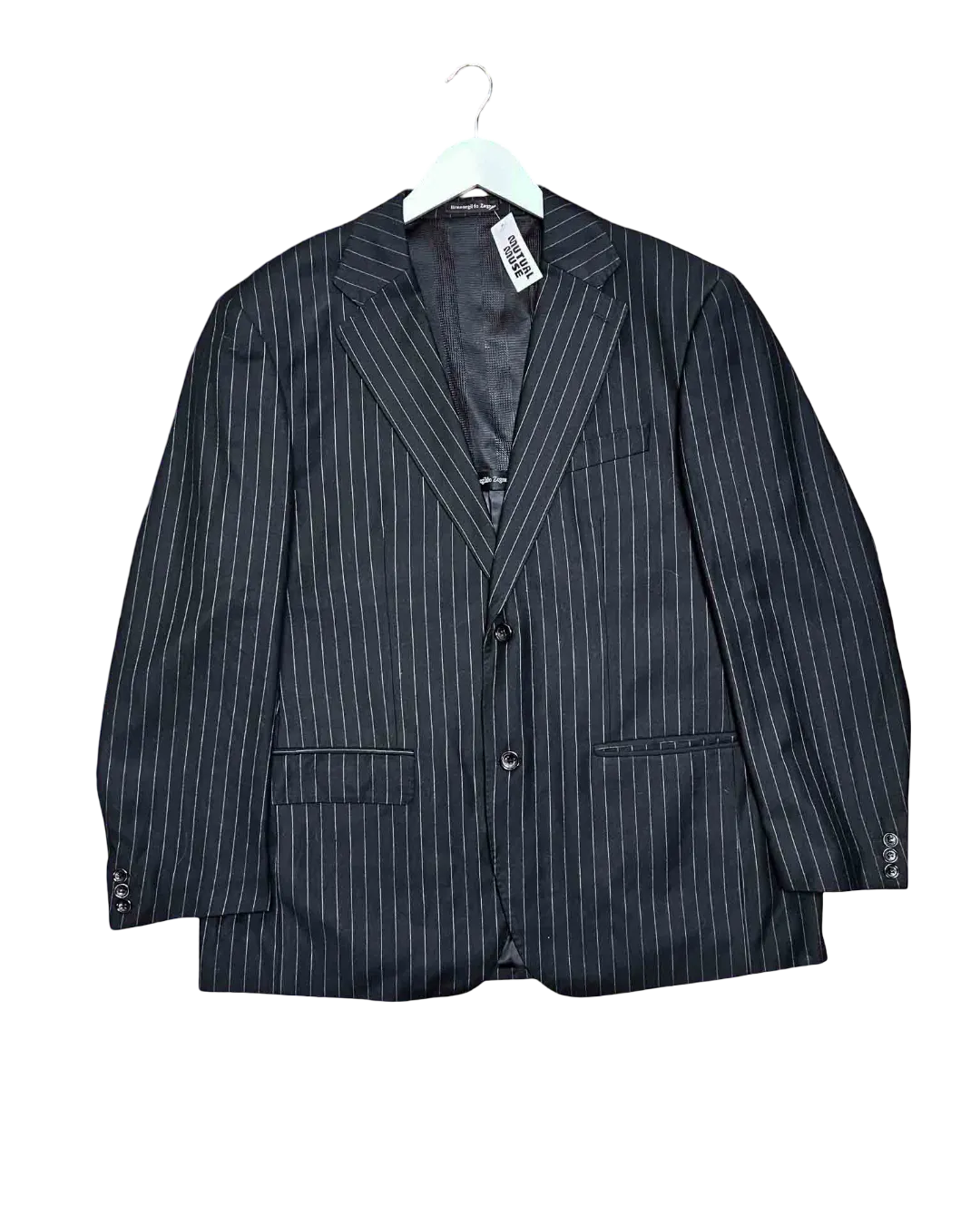 Size 56 (L/XL) | Ermenegildo Zegna Pinstripe Blazer