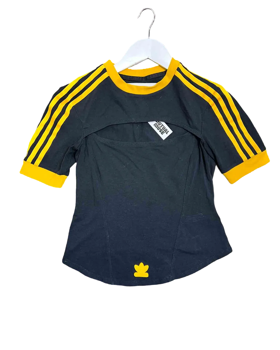 Size 8 | Adidas x Paolina Russo Cut Out T-Shirt