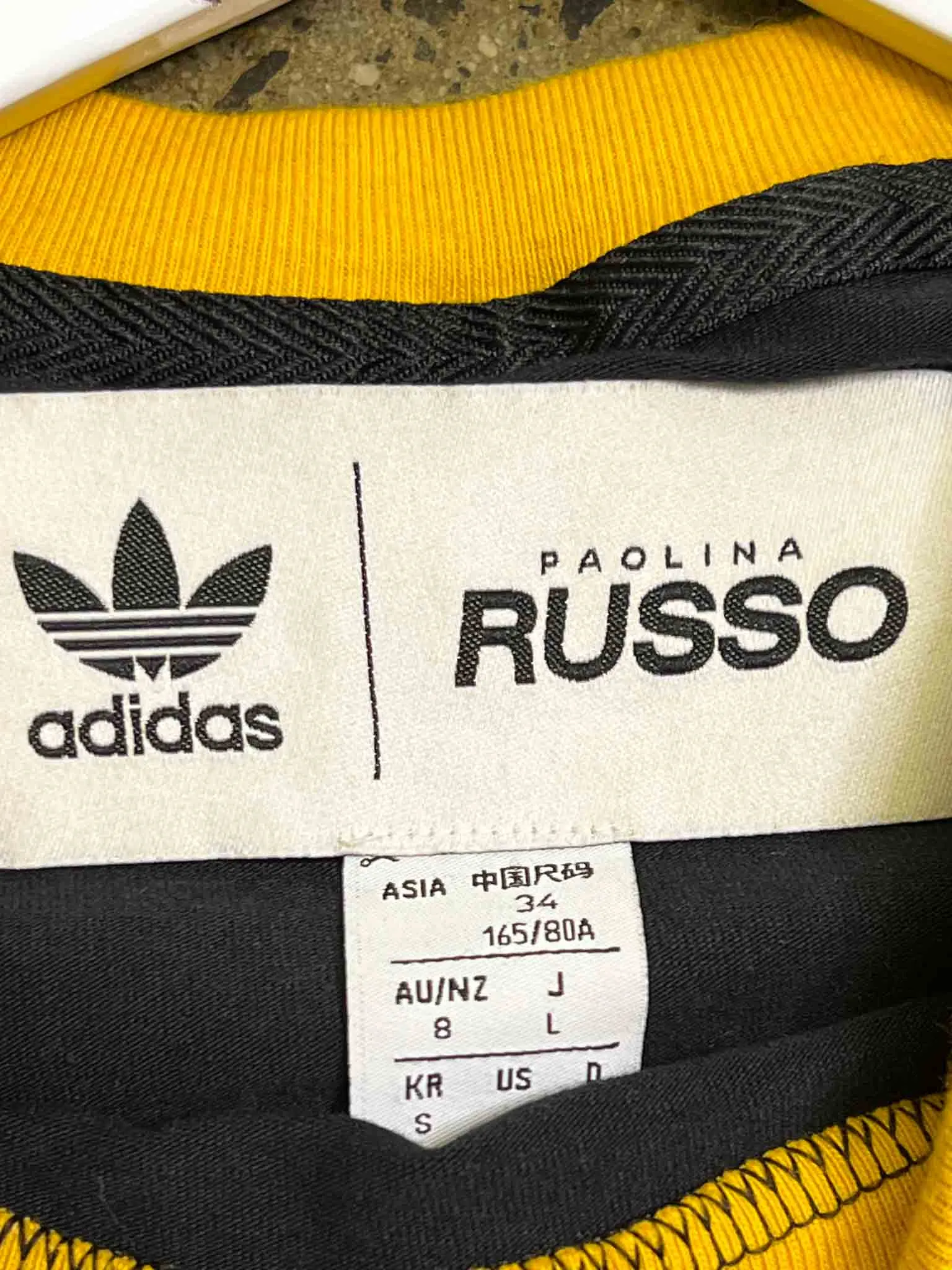 Size 8 | Adidas x Paolina Russo Cut Out T-Shirt