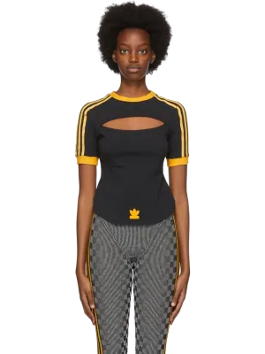 Size 8 | Adidas x Paolina Russo Cut Out T-Shirt