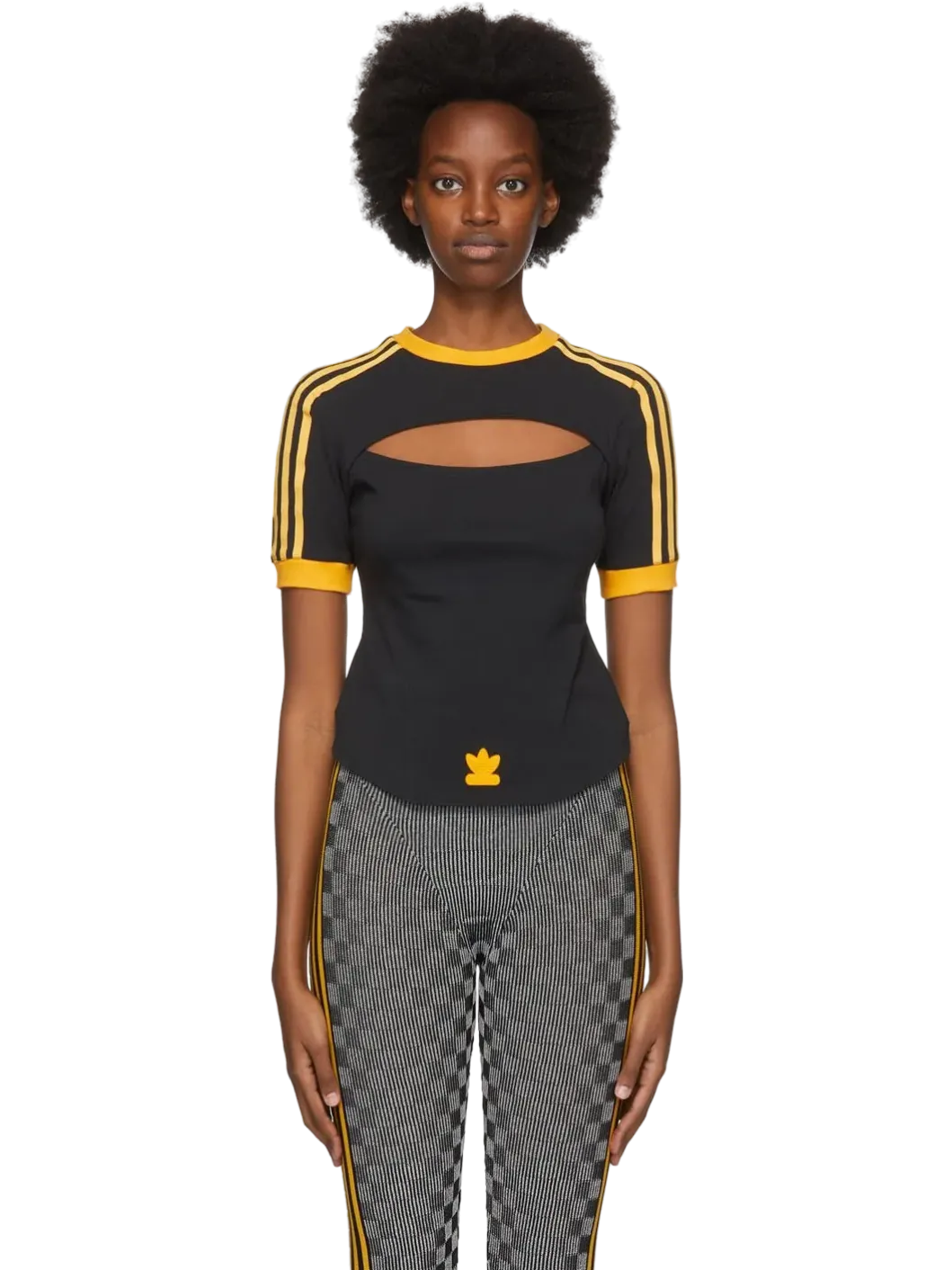Size 8 | Adidas x Paolina Russo Cut Out T-Shirt
