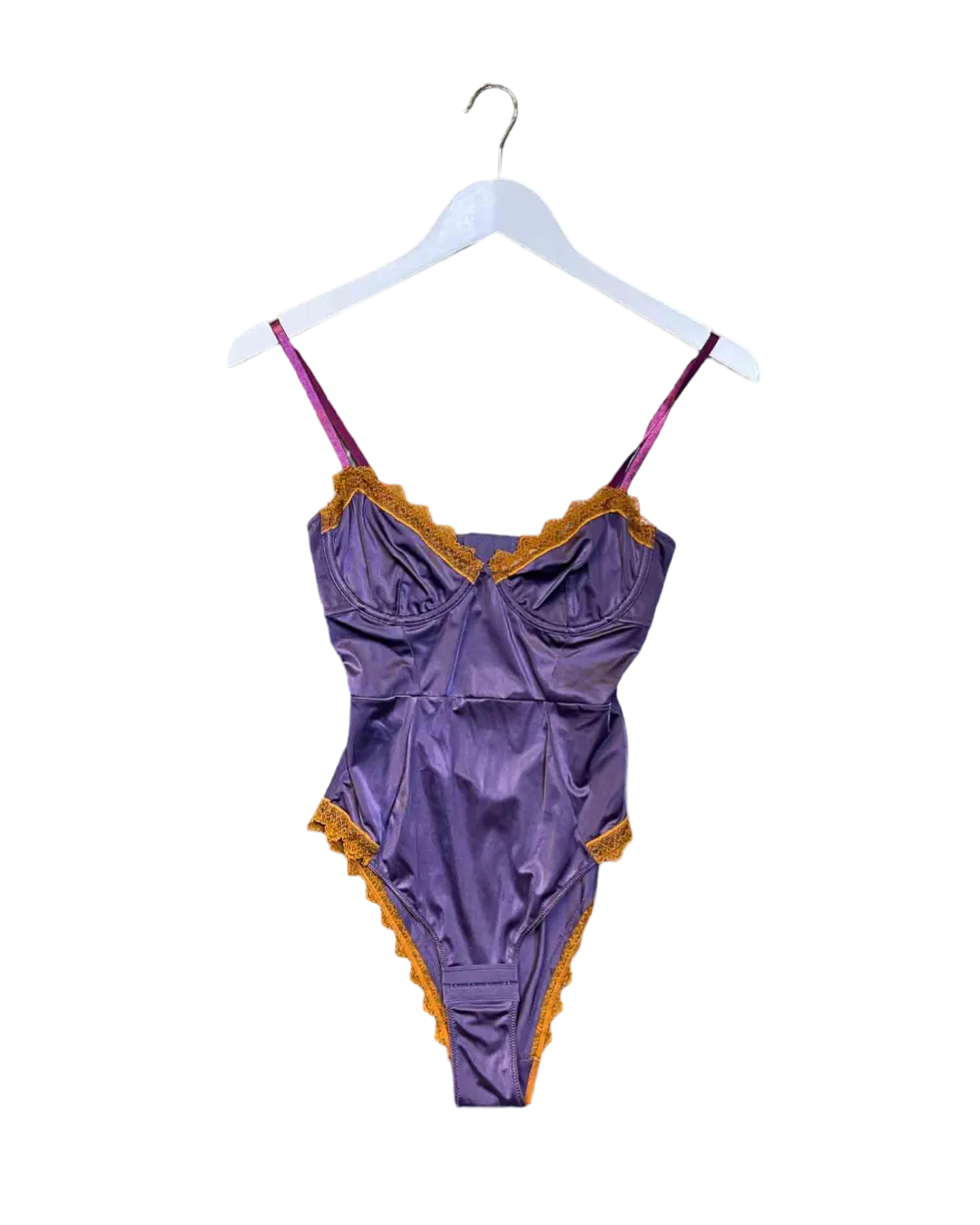 Size 8 | Dora Larsen Purple Bodysuit