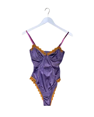 Size 8 | Dora Larsen Purple Bodysuit