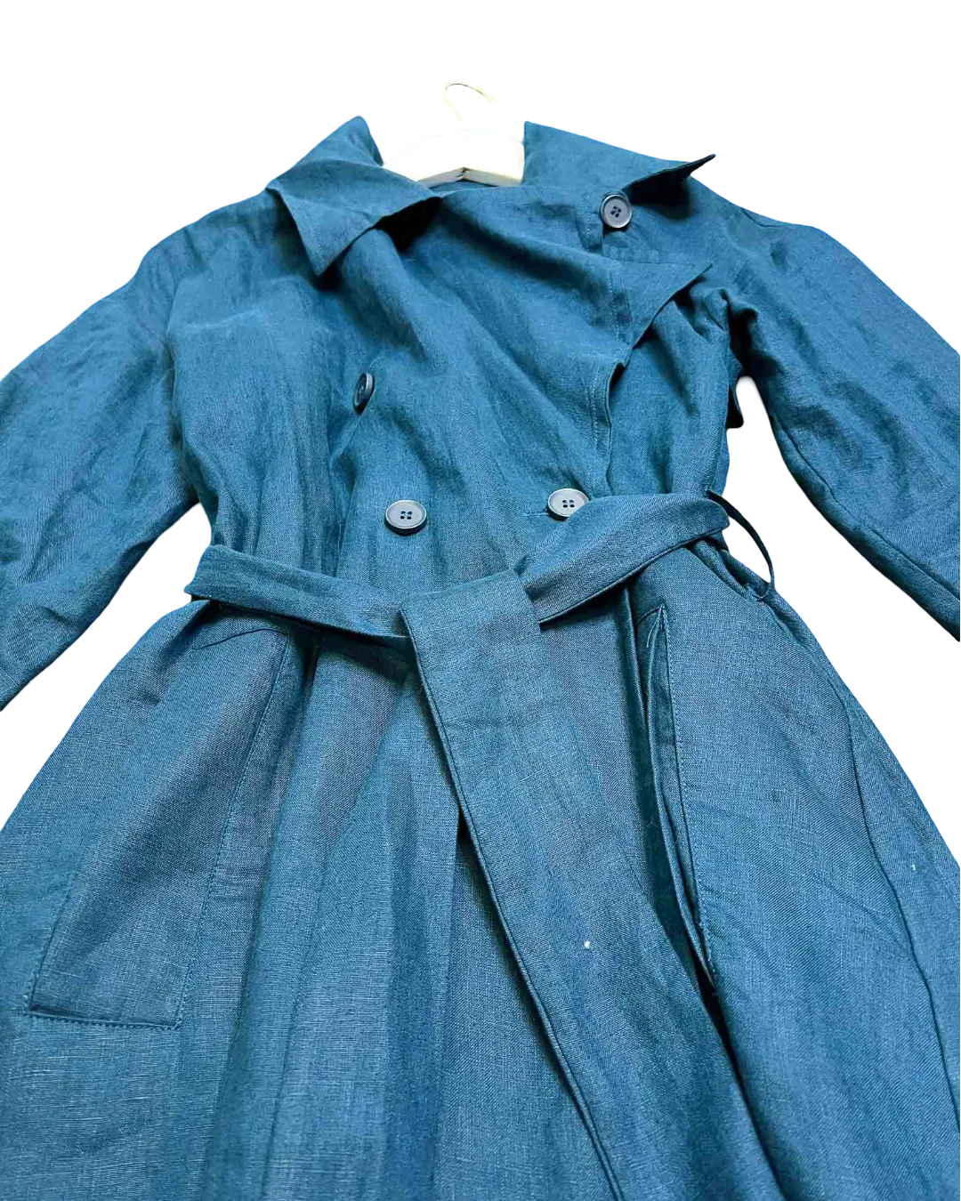 Size 8 | ELK Linen Trench Coat