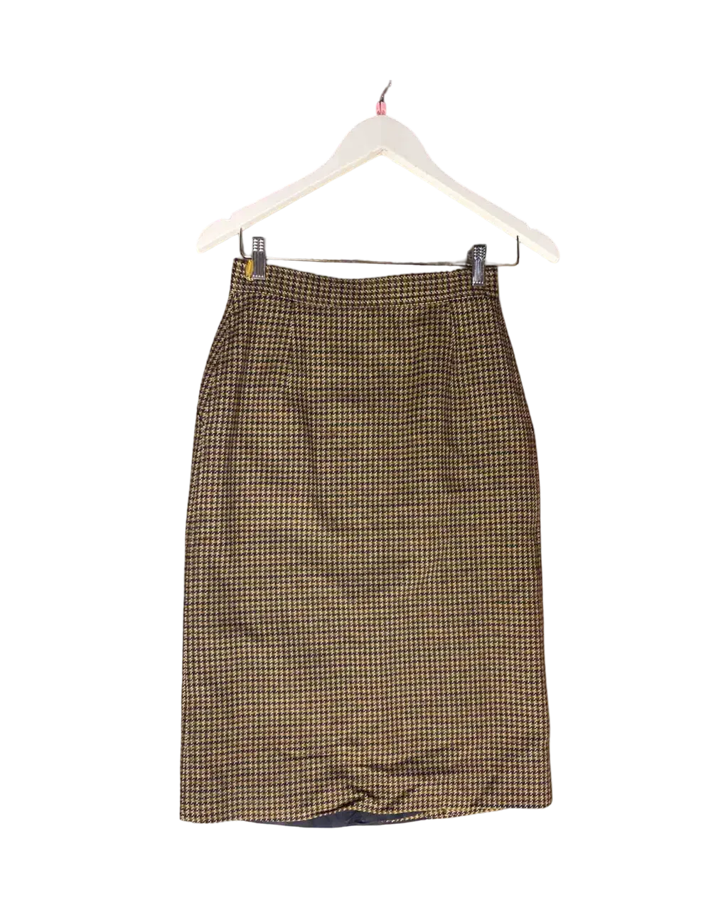 Size 8 | G. Gucci Vintage Wool Tweed Skirt