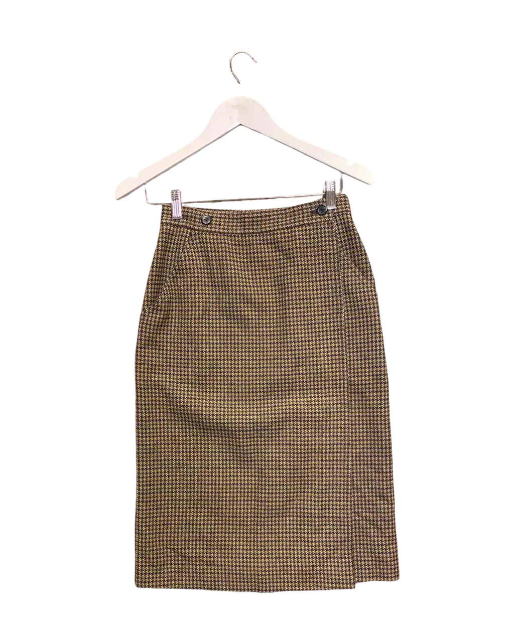 Size 8 | G. Gucci Vintage Wool Tweed Skirt