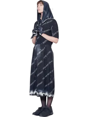 Size L | Verner Galaxy Shift Dress