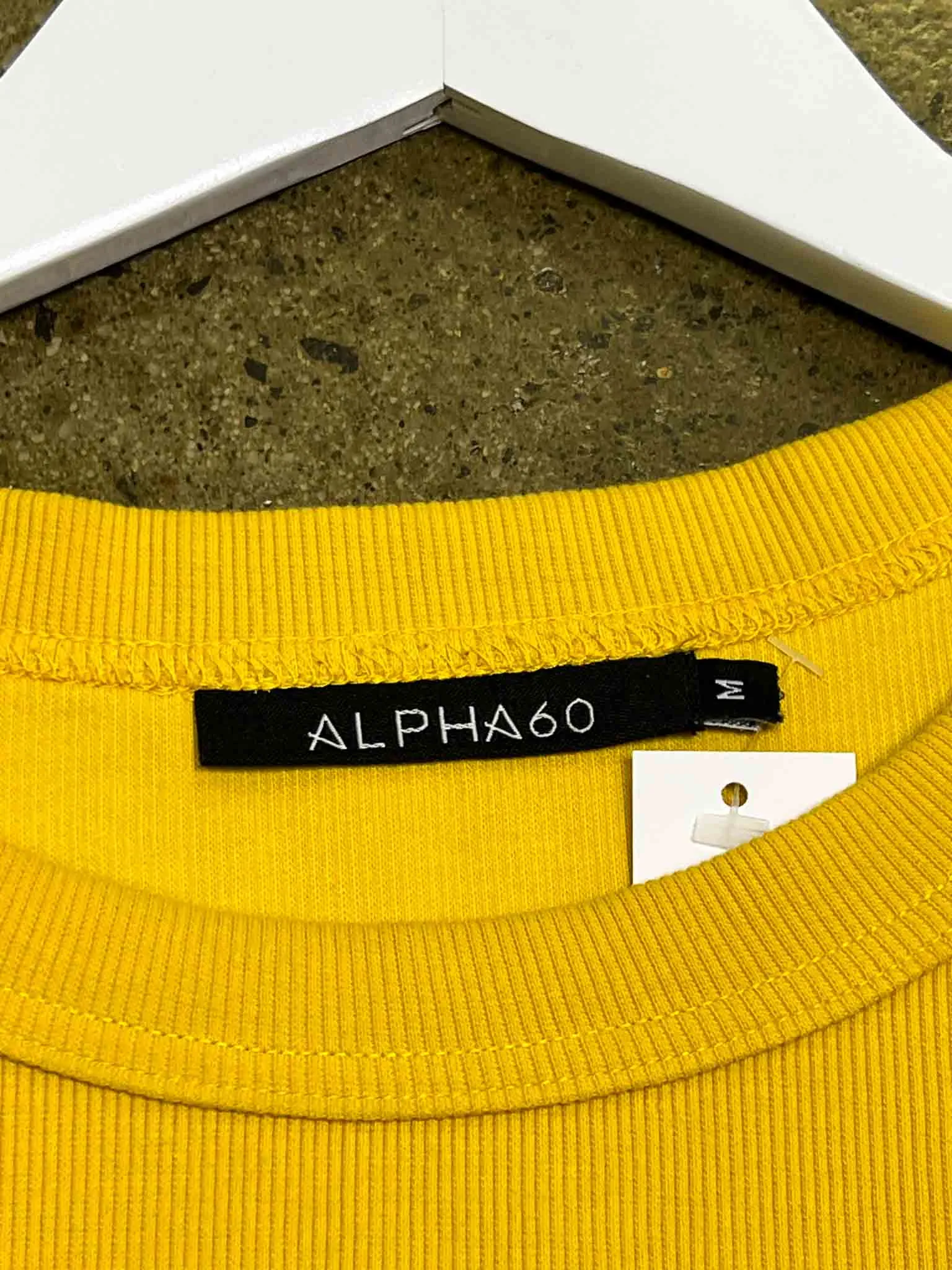 Size M | Alpha60 Ribbed Top