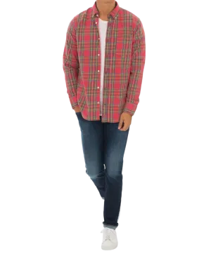 Size M | NN07 Levon Flannel Shirt
