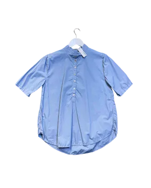 Size M | Primness Powder Blue Band Collar Shirt