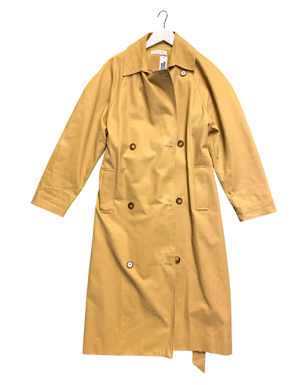 Size M/L | Assembly Label Cotton Trench Coat
