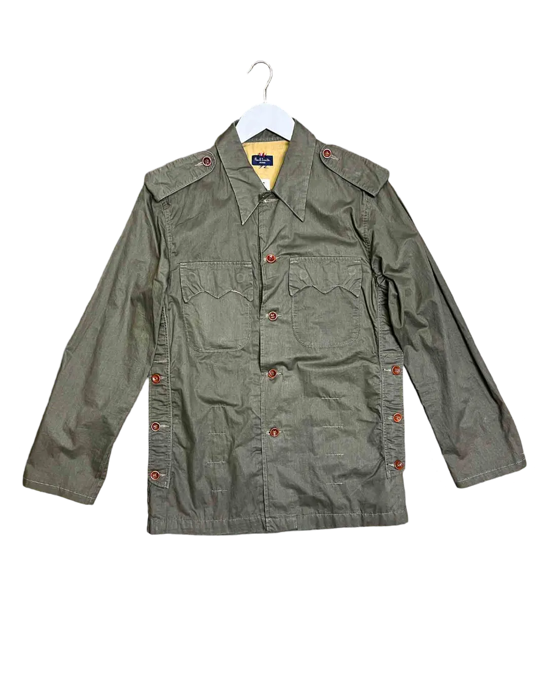 Size M/L | Paul Smith Jeans Y2K Khaki Shirt