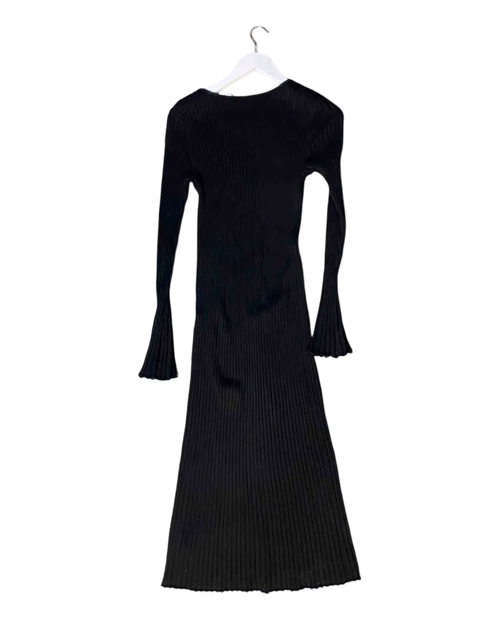 Size S | Friends with Frank Ribbed Cotton Midi Dress