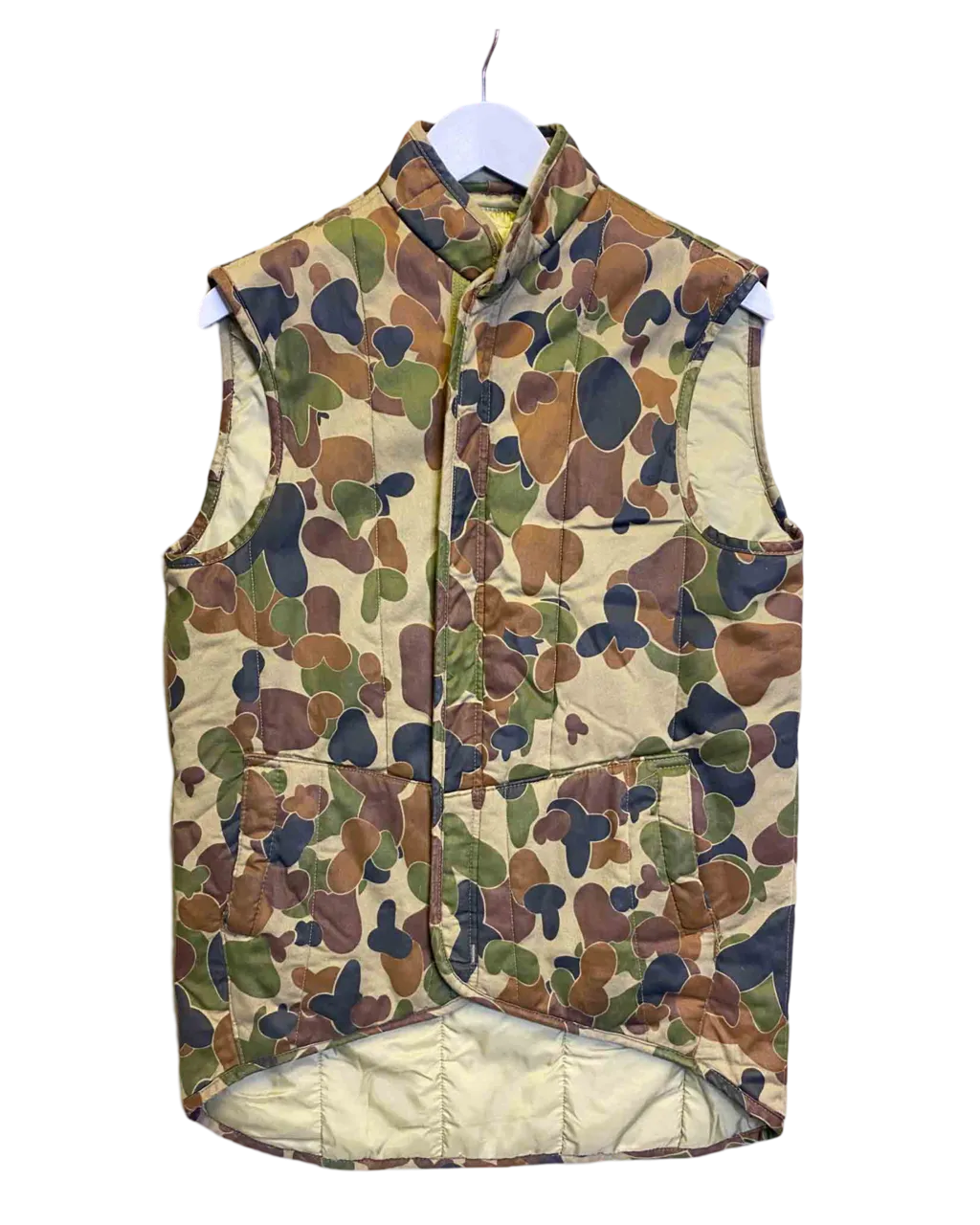 Size S/M | Vintage Walkabout Padded Camo Vest