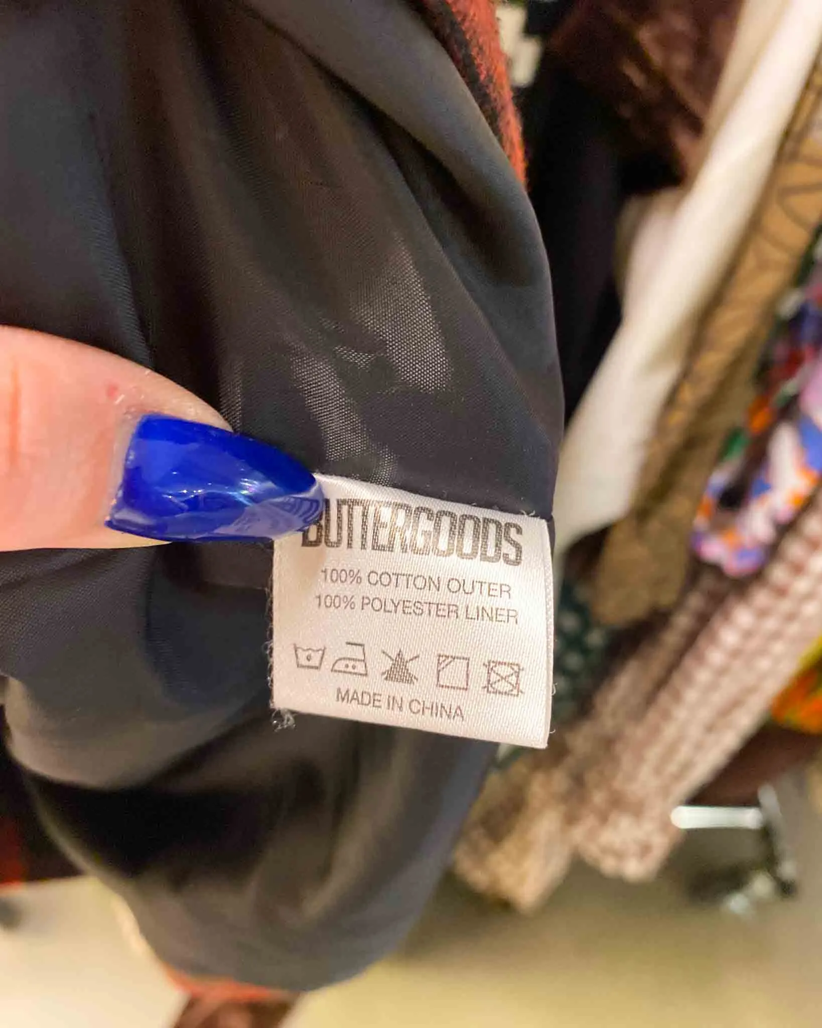 Size XL | Butter Goods Zip Plaid Jacket