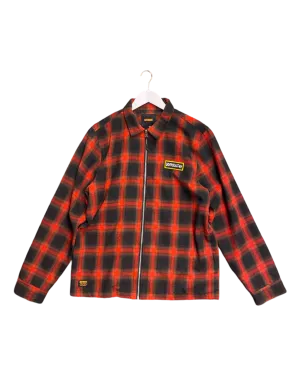 Size XL | Butter Goods Zip Plaid Jacket