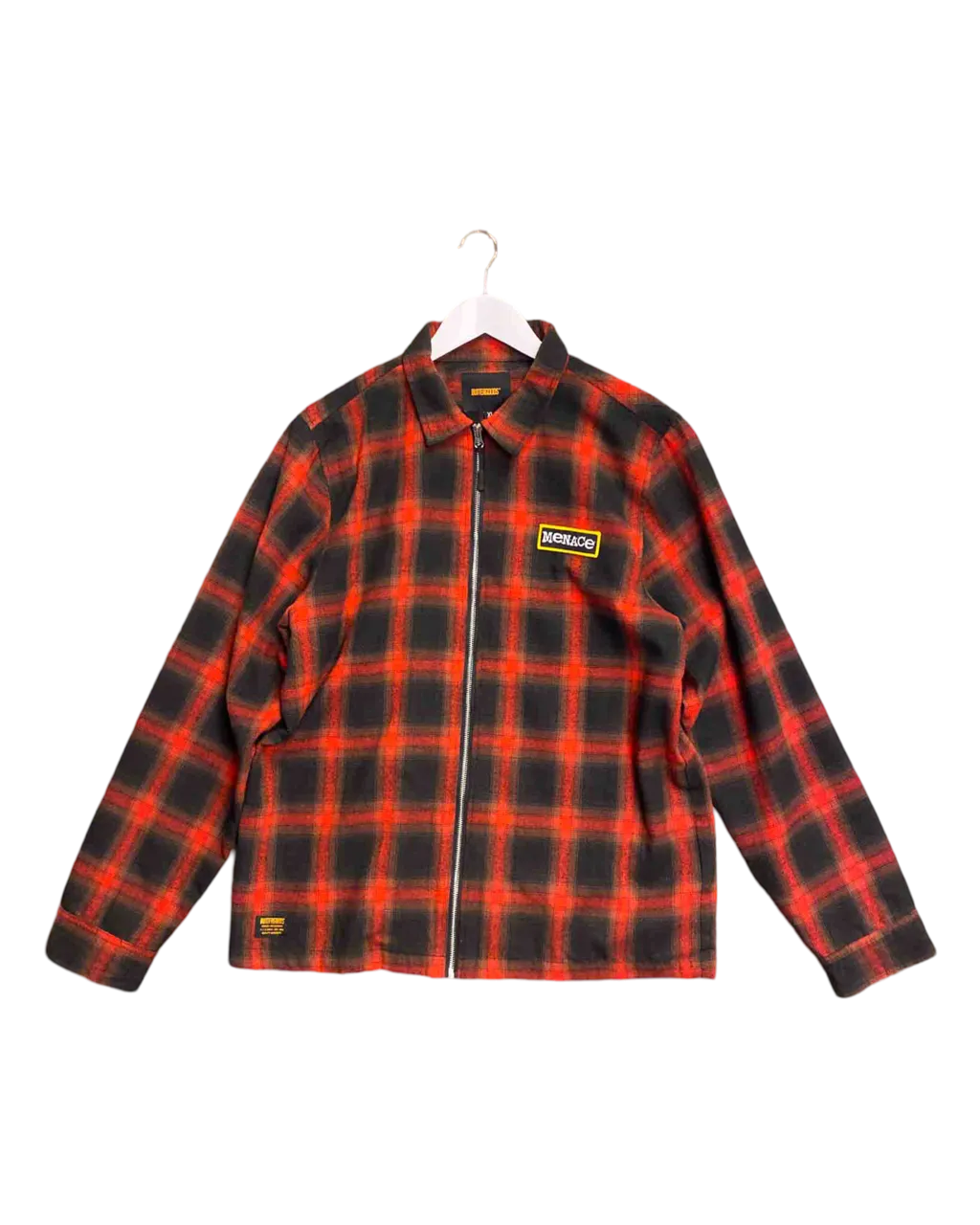 Size XL | Butter Goods Zip Plaid Jacket