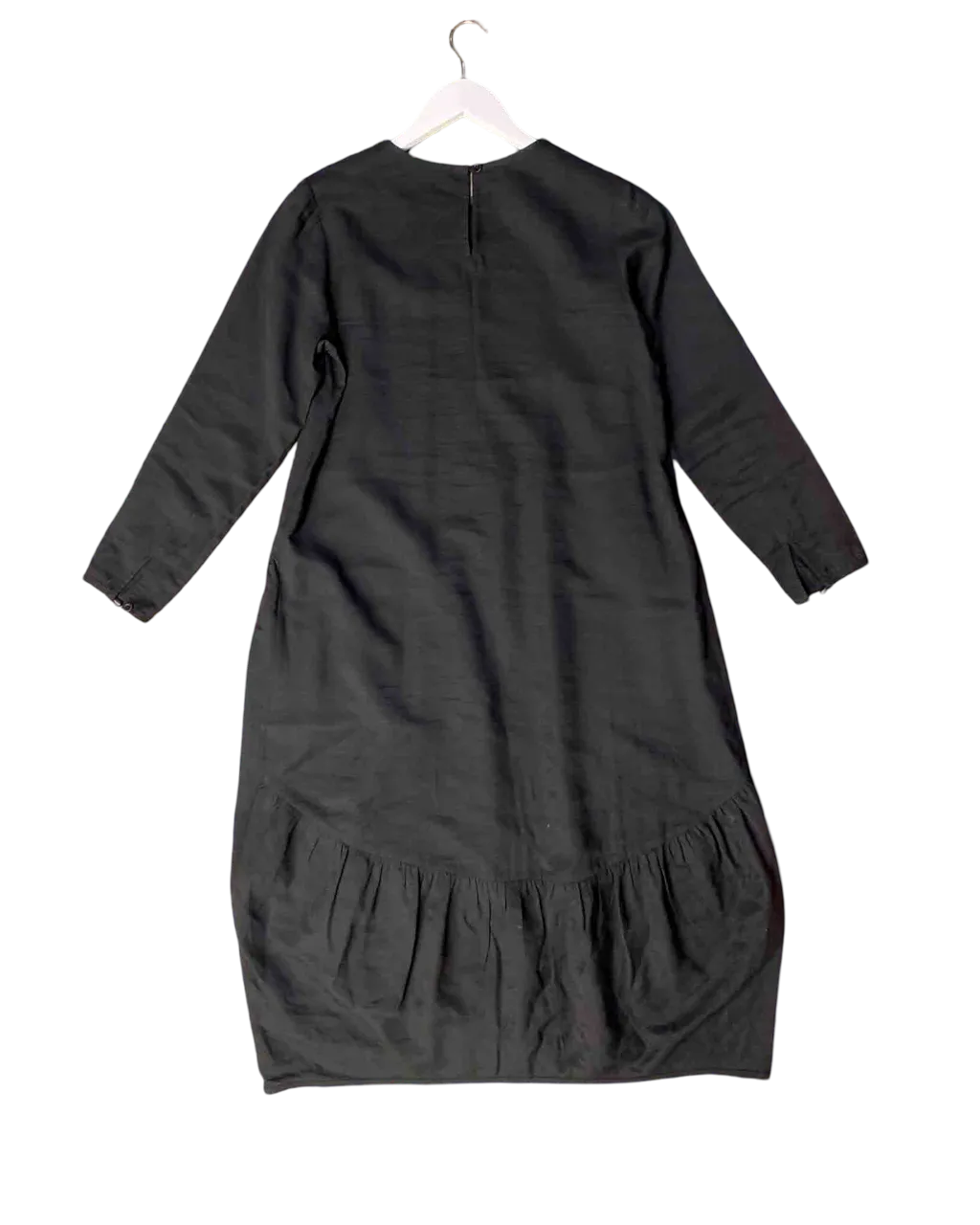 Size XS | Alpha60 Scalloped Ruffle Midi Dress