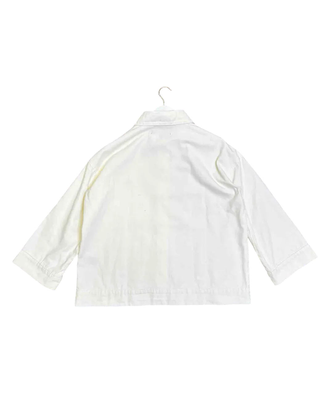 Size XS | Alpha60 White Heavy Canvas Shirt