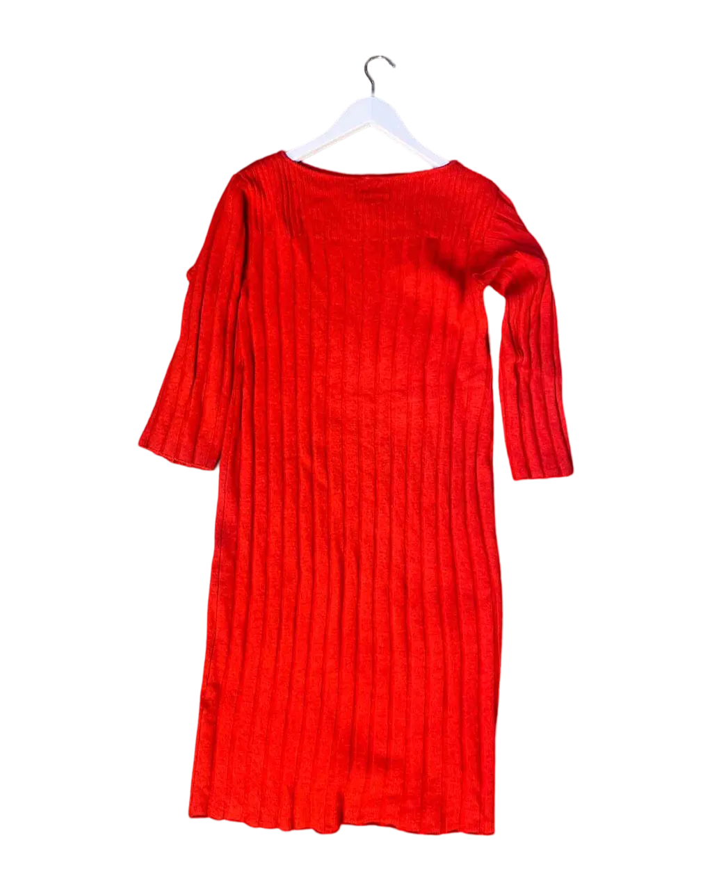 Size XS | Kowtow Merino Cotton Ribbed Midi Dress