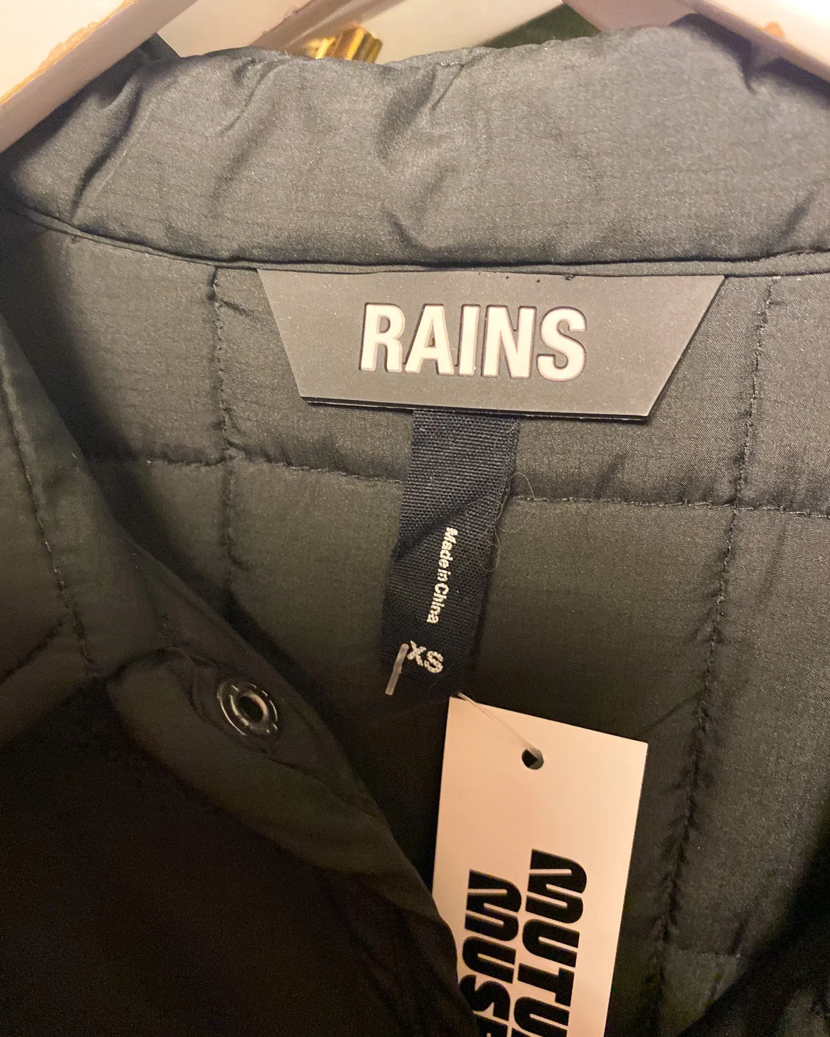 Size XS | Rains Puff Jacket