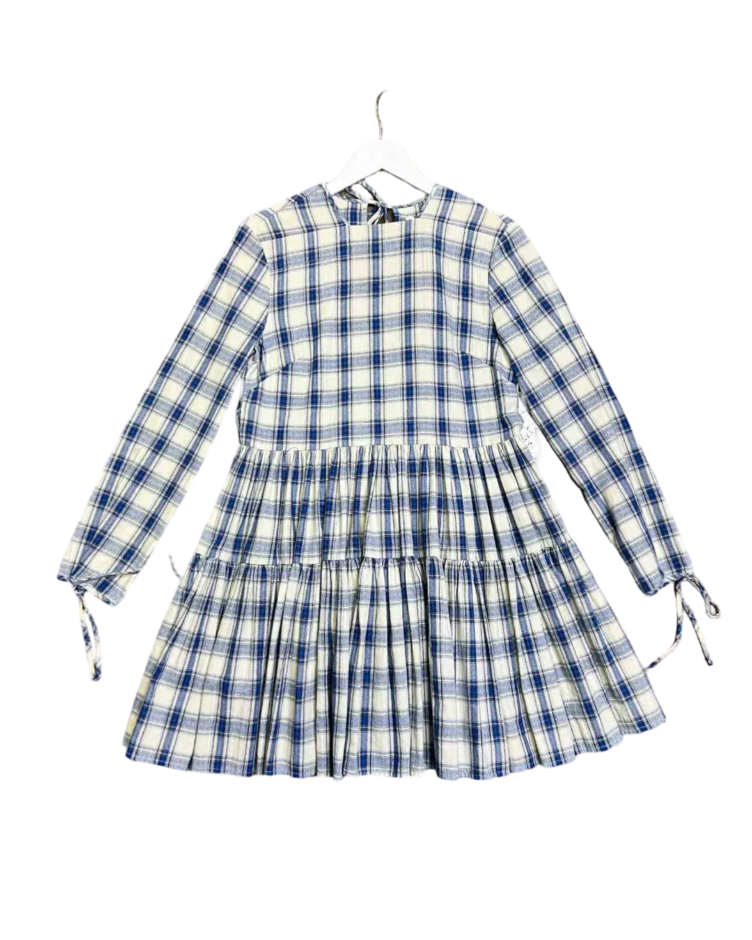 Size XS | Verner Plaid Smock Dress
